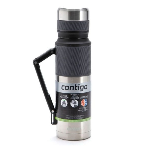 Termo Acero Inoxidable CONTIGO 1200ML con Manija y Grip