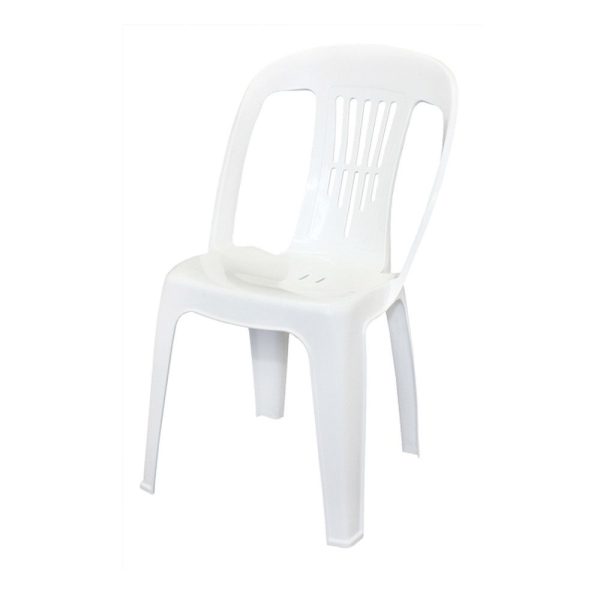 Sillas Palmar Apilable p/int/ext Blanco
