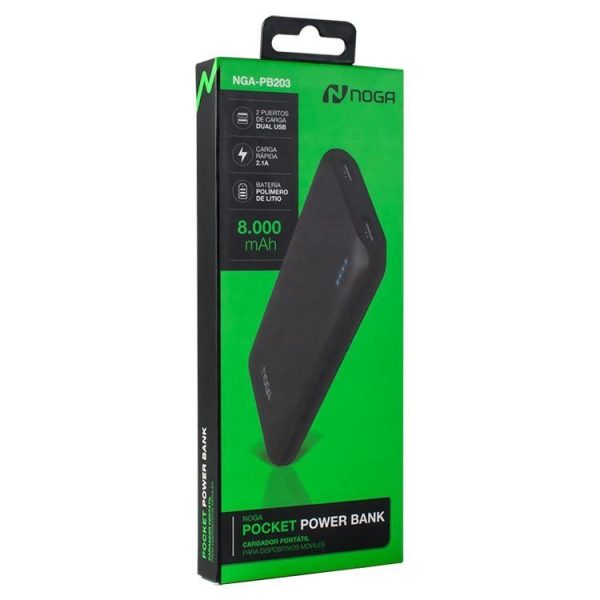 Power Bank 8000mha NOGA- PB203 - Image 2