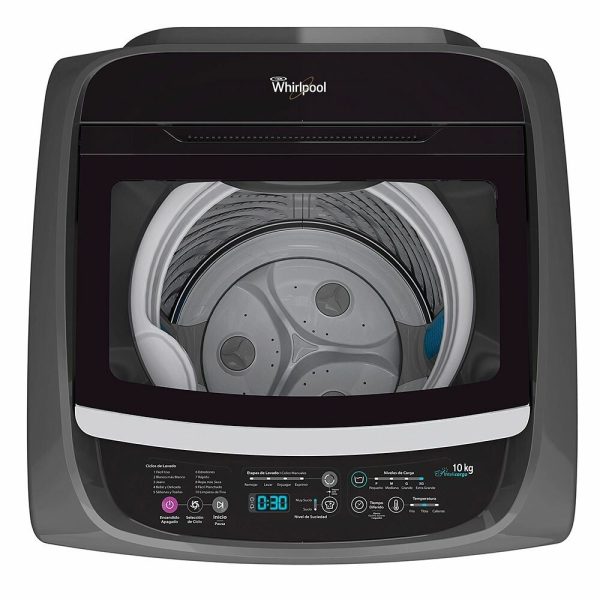 Lavarropas WHIRLPOOL carga superiorSilver 10kg WWI16CSZWA - Image 3