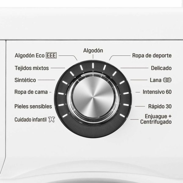 Lavarropas LG Inverter 8.5kg 1400rpm White  WM8514WE6 - Image 4