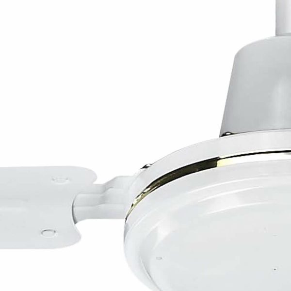 Ventilador de techo aspas metalicas blanco KEN BROWN XJ101 - Image 3