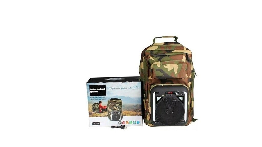Outdoor Backpack Speaker CH M34 MOCHILA