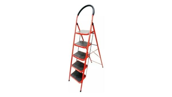 Escalera Caño Plegable 5 Escalones-KLD1762