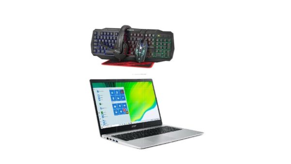 Notebook ACER 14''AMD A3050U/4g/1tb/Win10/silver