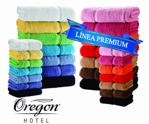 Juego Toalla y Toallon OREGON Gold 550 grs Cod 01421001 - Linea Hotel