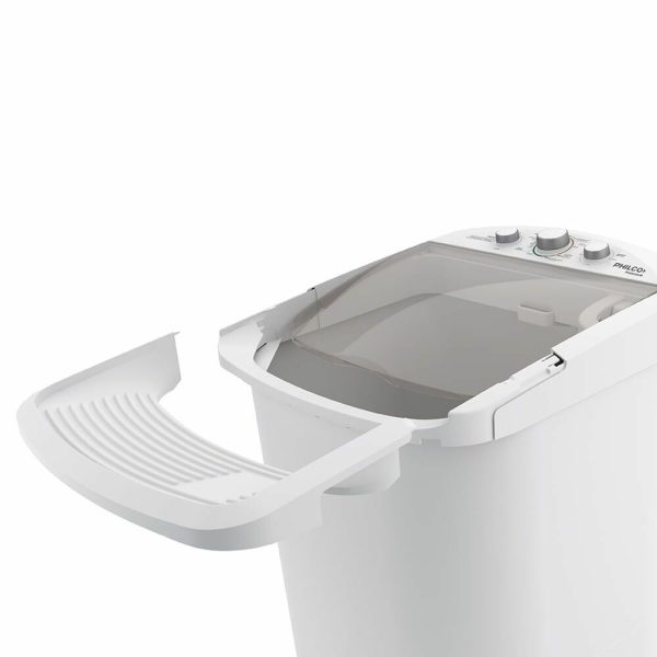 Lavarropas Semiautomatico philco 8kg Blanco PHSS080B - Imagen 4