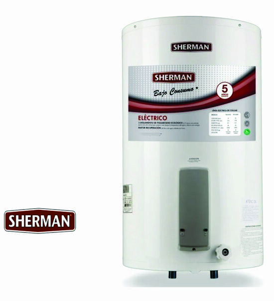 Termo Electrico SHERMAN de Pie 55L-TEPC055ESHK2 carga superior