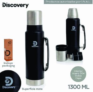 Termo DISCOVERY 1300ml 14715/14713 Negro