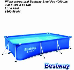 Pileta STEEL PRO 4000 L/3 BESTWAY  6860-56404