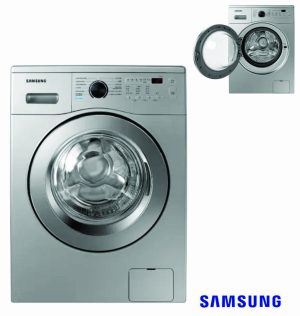 Lavarropas SAMSUNG  WW65A40000S 6,5kg 1000 RPM silver Inverter