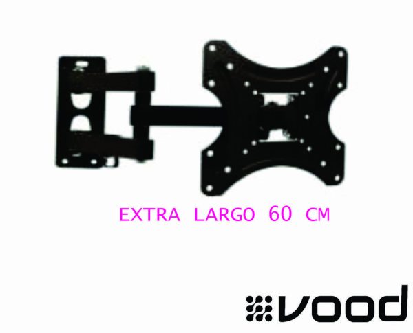 Soporte Tv extensible a 60cm doble brazo 23'' a 50'' cod. 20050 VOOD