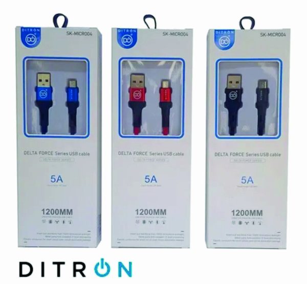 Cable micro usb5A DITRON SK-MICRO04