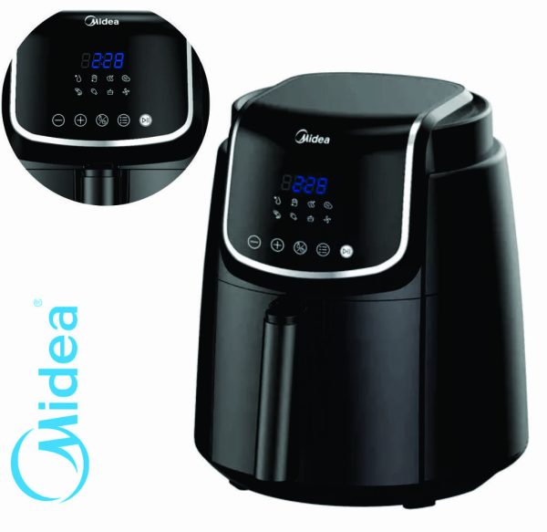 Freidora de aire MIDEA 4Lts Digital AF-D140BAR1 Negra