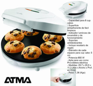Fabrica de Cupcake ATMA CM8910P