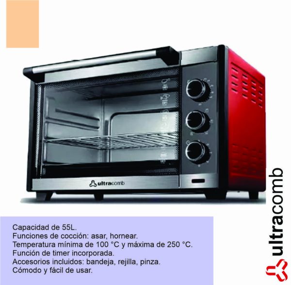 Horno electrico ULTRACOMB 55L UC-55CN
