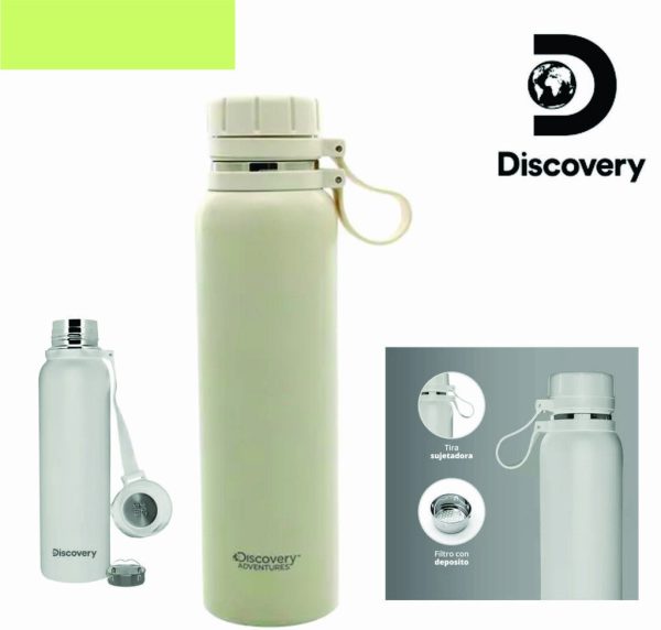 Botella térmica 850ml DISCOVERY 13621 Blanco