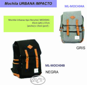 Mochila Urbana Impacto  ML-MOCH04A/ML MOCH04B