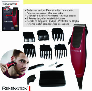 Cortadora de Cabello REMINGTON 12PZAS c/Cable HC1095