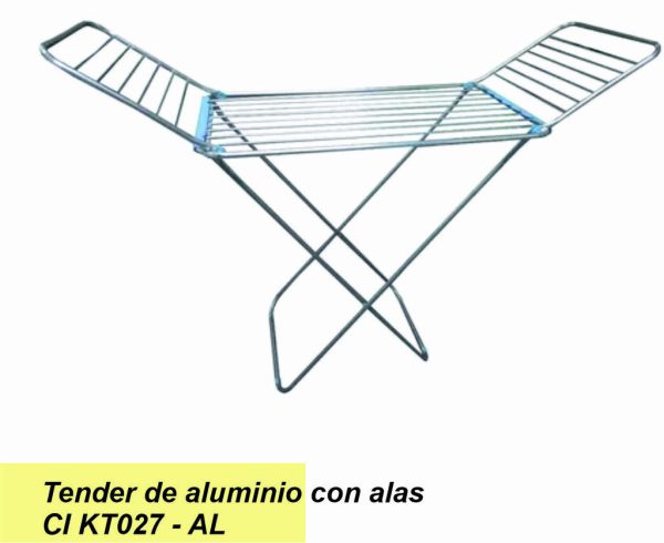 Tender de Aluminio con alas CI-KT027-AL