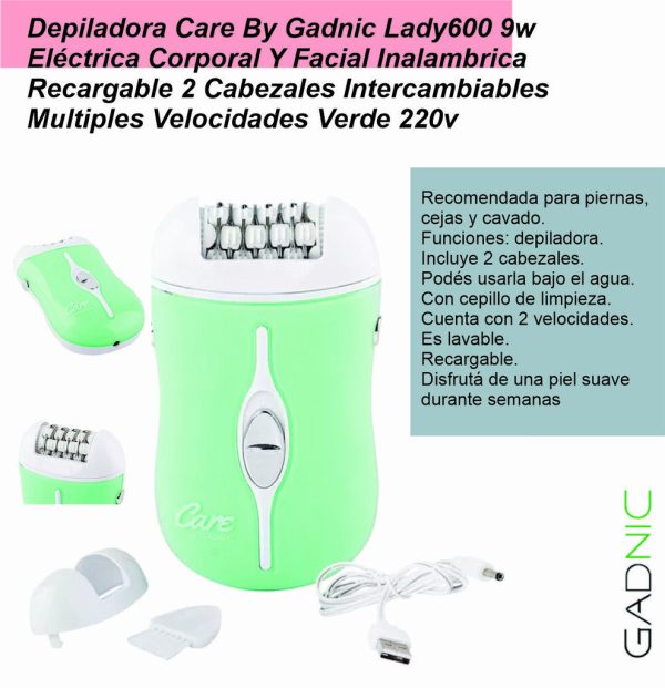 Depiladora GADNIC LADY 600