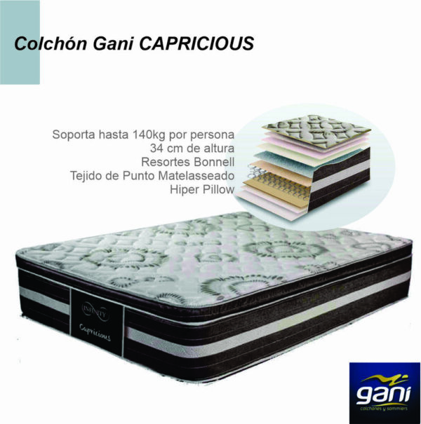 Colchon GANI Capricious 190×140