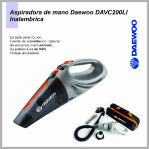 Aspiradora de Mano Daewoo DAVC200LI