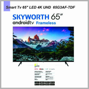 Smart Tv SKYWORTH 65” LED 4K UHD Frameless Android Tv 65G3AF-TDF