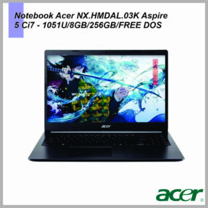 Notebook Acer NX.HMDAL.03K ASPIRE 5 CI7-1051U/8GB/256GB/FREE DOS