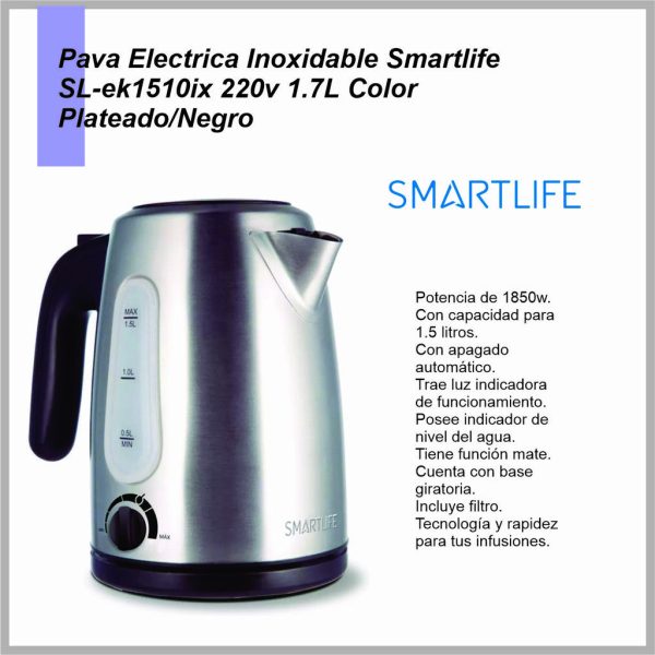 Pava Electrica SMARTLIFE SL-EK1510IX