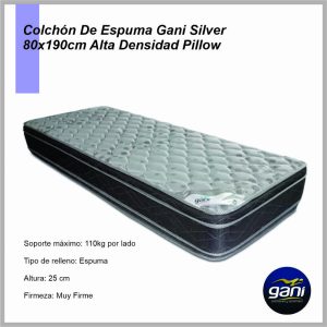 Colchon GANI Silver Flex Firme 3.0 190×80 pilow