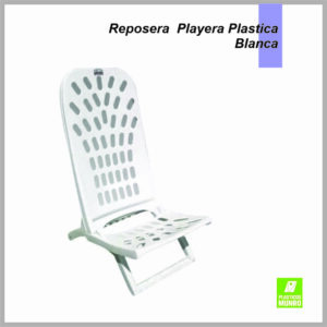Reposera Playera Blanco 3-00370