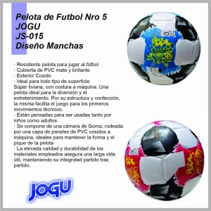 Pelota N°5 JS-015 JOGU - Diseno Manchas