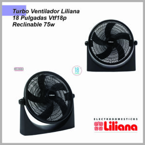 Ventilador Turbo Reclinable 18”LILIANA-VVTF18P