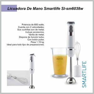 Licuadora de mano SMARTLIFE SL-SM6038W