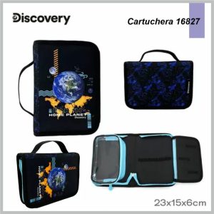 Cartuchera DISCOVERY 16827 azul