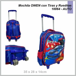 Mochila OWEN 10064 AUTO 35cm x28cm x14cm