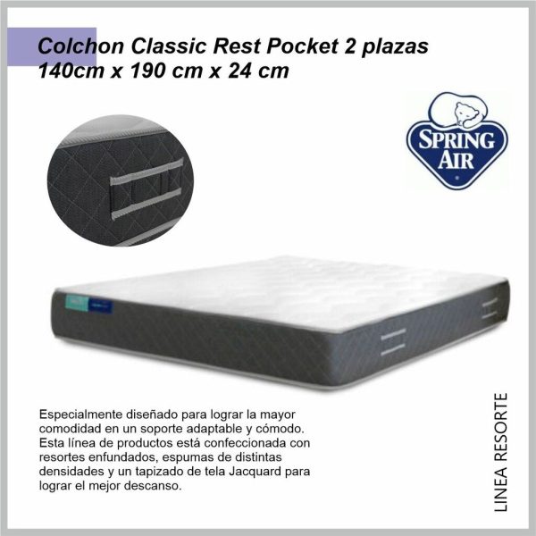 Colchon SPRING AIR Classic Rest Pocket 140x190