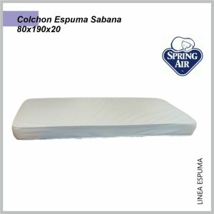 Colchon SPRING AIR Espuma Sabana 80x190x20