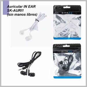 Auriculares IN EAR (sin manos libres) DITRON BLANCO SK-AURI1