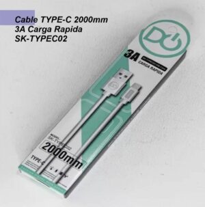 Cable Tipo c carga rapida 3A DITRON SK-TYPEC02