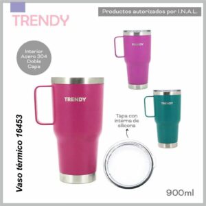 Vaso termico TRENDY 16453  900ml