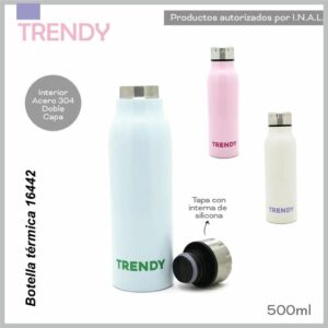 Botella termica TRENDY 16442  500ml