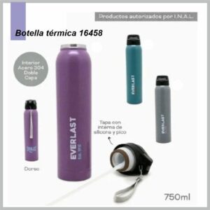 Botella termica EVERLAST 16458  750ml