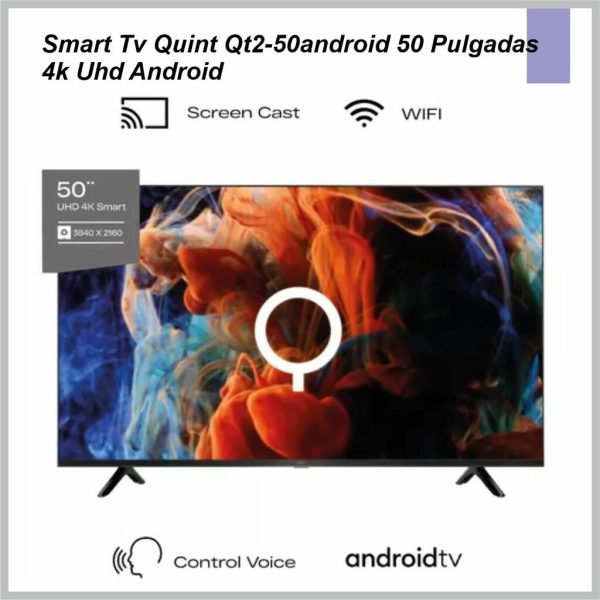 Smart Tv QUINT 50'' QT2-50ANDROID  UHD 4K