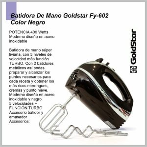 Batidora de mano GOLDSTAR FY-602