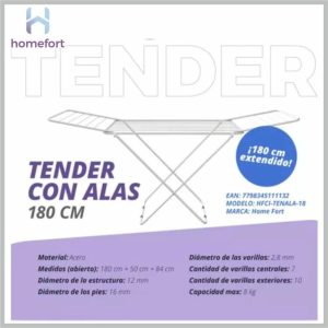 Tender con alas HFCI-TENALA-18
