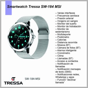 Reloj Smartwatch TRESSA SW-184/MSI