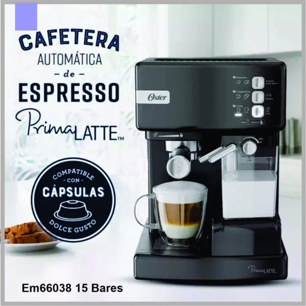 Cafetera espresso OSTER BVSTEM6603B-054 15 bares - Image 3