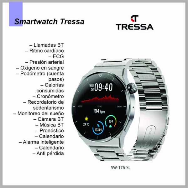 Reloj Smartwathc TRESSA SW-176/SI